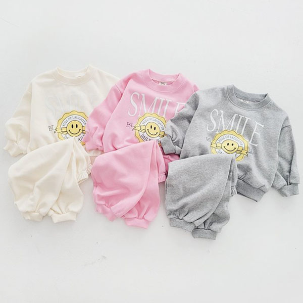 Kids데일리스마일풀세트*S(0~18M)~2XL(6~7Y)*
