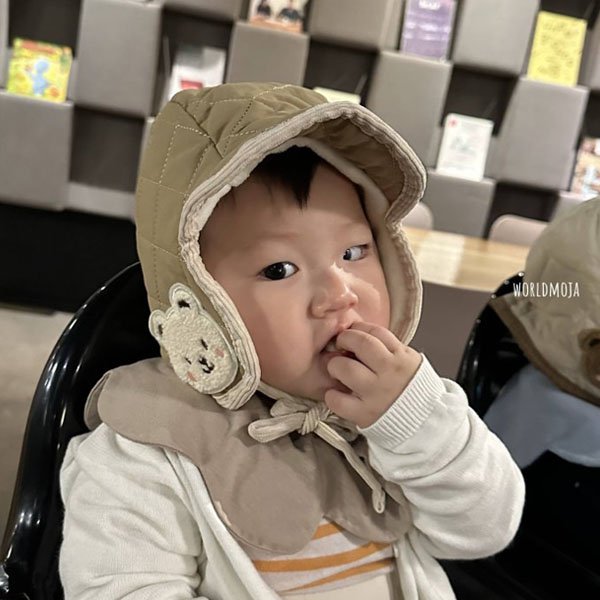 곰돌이패딩파일럿*6mo~3y *