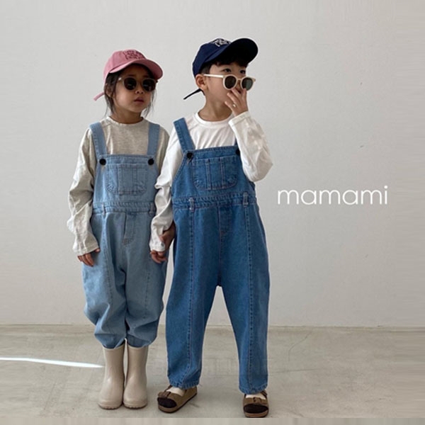 마마미KC 폴링데님오버롤*XS~JM*