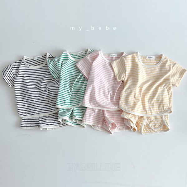 마이베베KC 단가라상하세트*XS~XL*