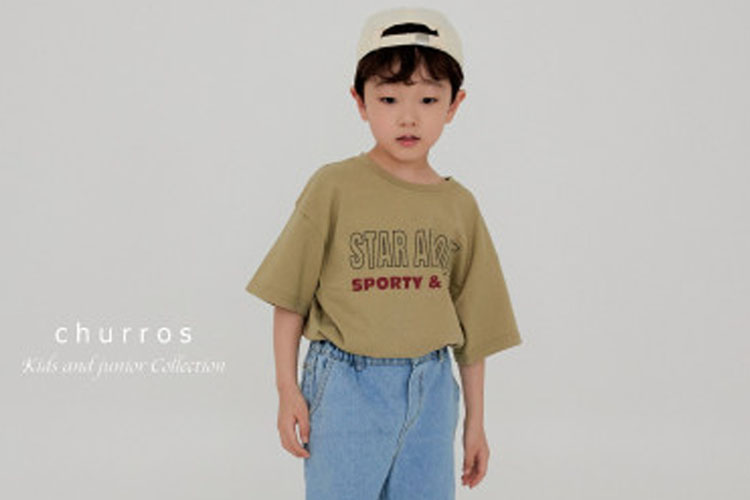 츄러스KC STARABOUT티셔츠*S~JL*