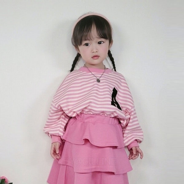 A맨투맨 검정 핑크 S-XXL 국내