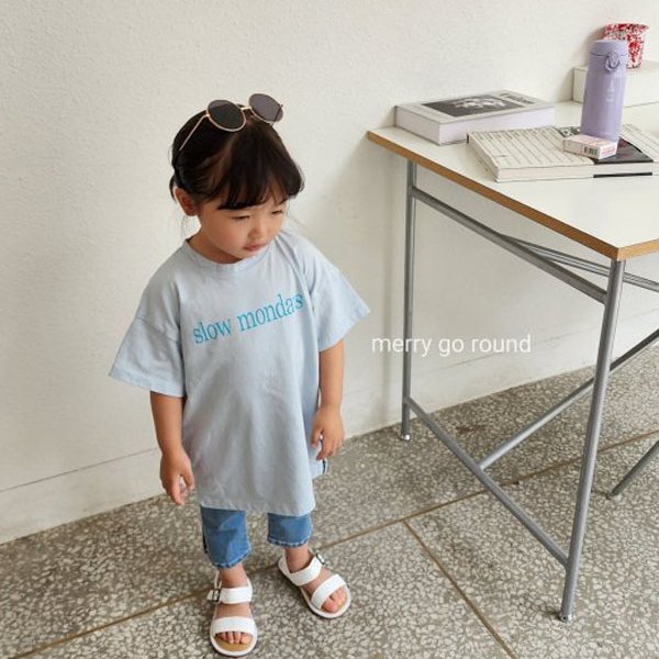 메리고라운드 슬로우먼데이롱T