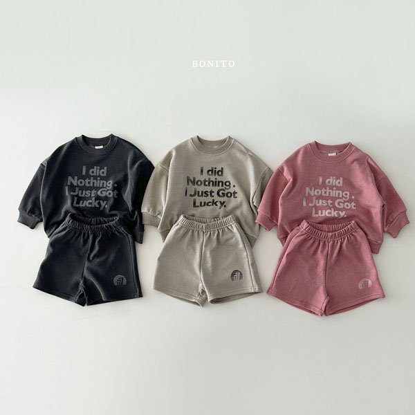 피그먼트럭키상하셋*12M~XL*