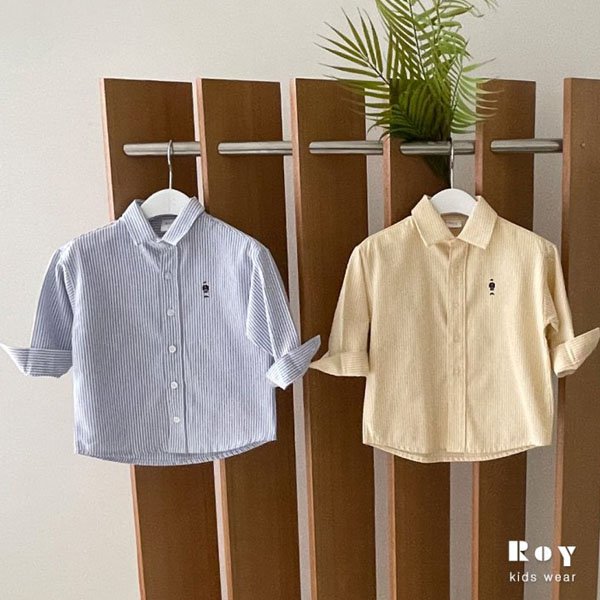로이KC 토이줄지남방*XS~3XL*