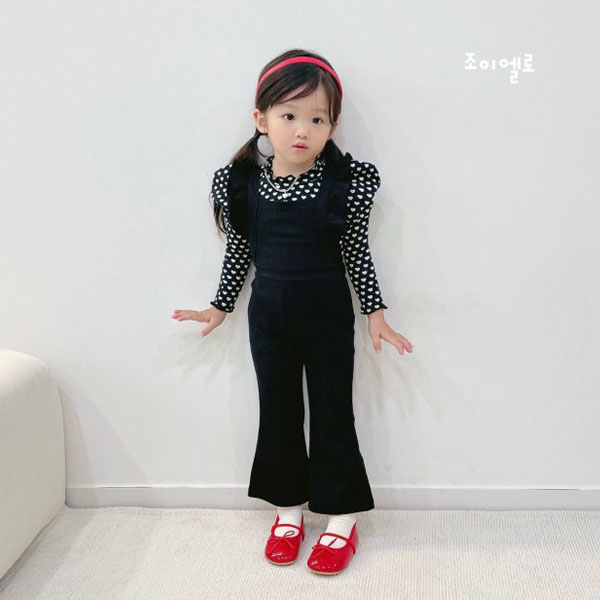 (모델)날개멜빵부츠컷팬츠*S~2XL*