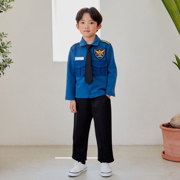 꼼마제이 코스튬경찰복(이름표는기본무지로출고)남
